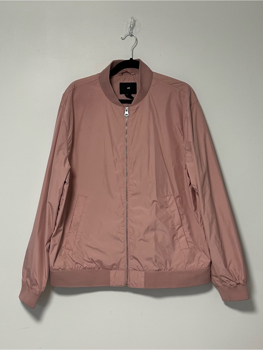 H&M Mauve Pink Bomber Jacket – Men's XL
